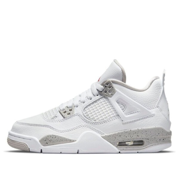Nike (GS) Air Jordan 4 Retro 'White Oreo' RTR-034