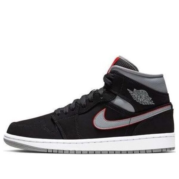 Nike Air Jordan 1 Mid 'Black Grey' MID-012